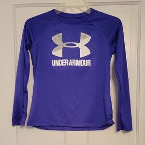 Under Armour Blue Long Sleeve Top